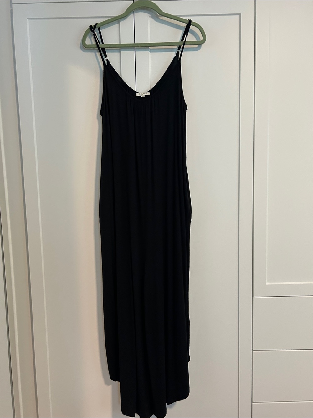 Z Supply Black Romper / Jumpsuit with Slim Adjustable Straps